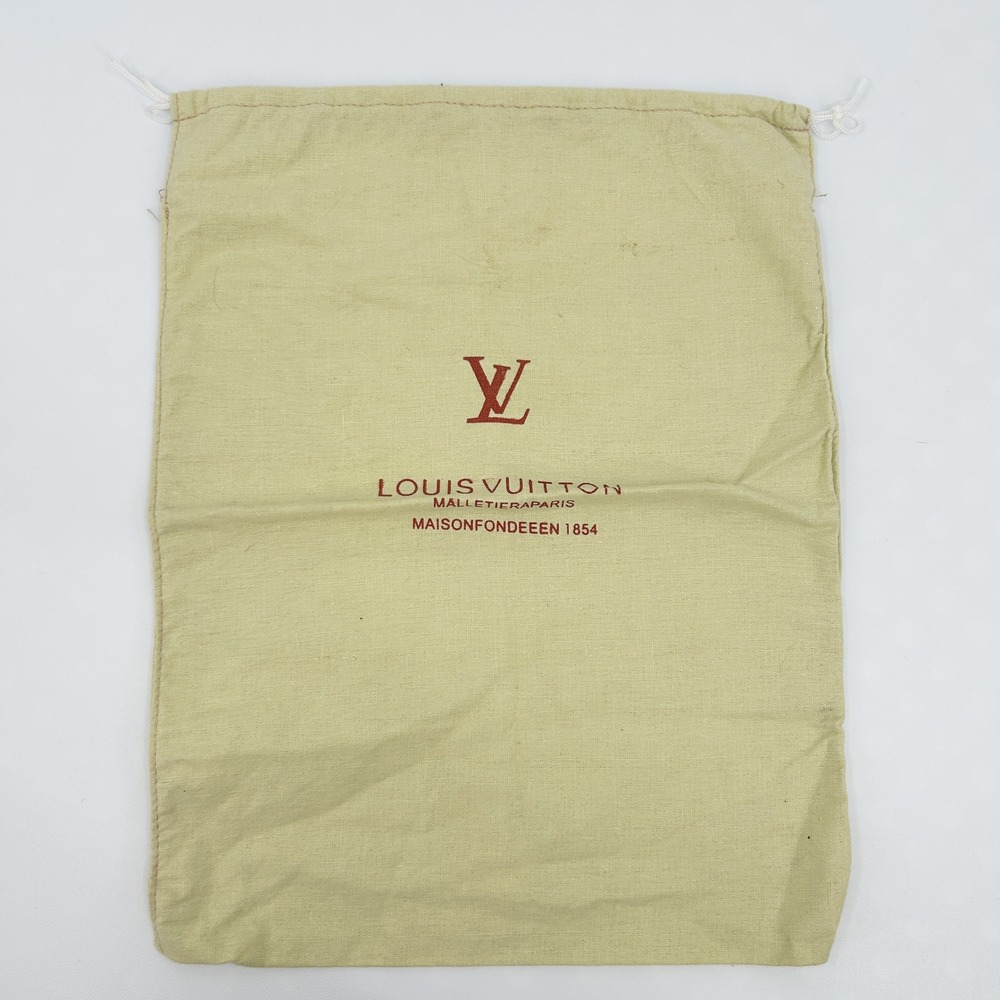 Louis Vuitton Vintage Malletiera Maison Fondee 1854 Paris Drawstring Dust Bag